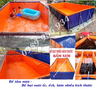 Xả Bể bạt nuôi ốc, ếch, cá, nuôi lươn hàng dày, dai loại 1 nhiều kích thước