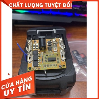 Combo vỏ pin makita 18v 2 hàng có đèn báo + mạch 65a + sạc 5s 2a