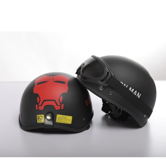 Mũ bảo hiểm , Nón Bảo Hiểm phượt Mũ mũ nửa đầu hot 2022