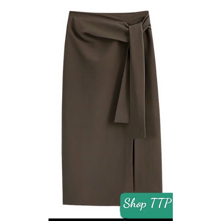 Chân váy xẻ tà cạp lơ .< Bán Sỉ >. | BigBuy360 - bigbuy360.vn