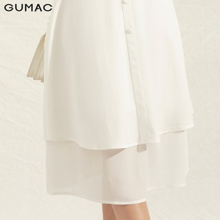 Đầm nữ tay dài khuyên eo DA1149 GUMAC