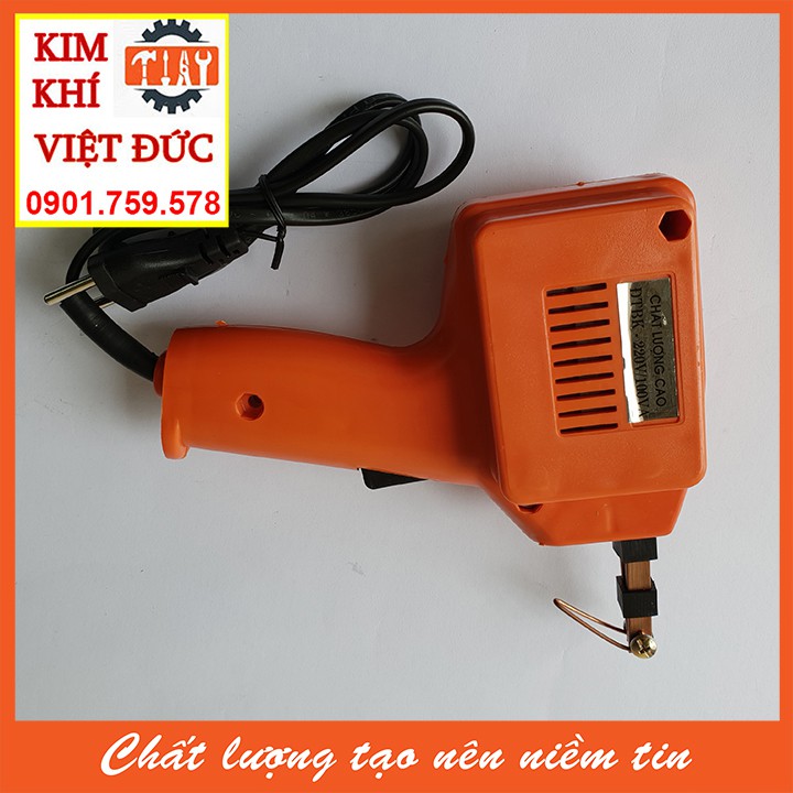 Mỏ hàn xung tặng 2 cuộn thiếc và Nhựa thông