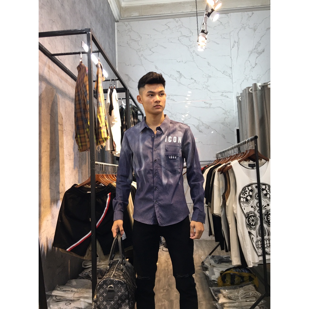 Áo sơ mi dsq - áo sơ mi dsquared2