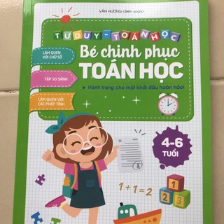 [Mã TOYSEP hoàn 20K xu đơn 50K] Tập Bé Chinh Phục Toán Phát Triển Trí Tuệ