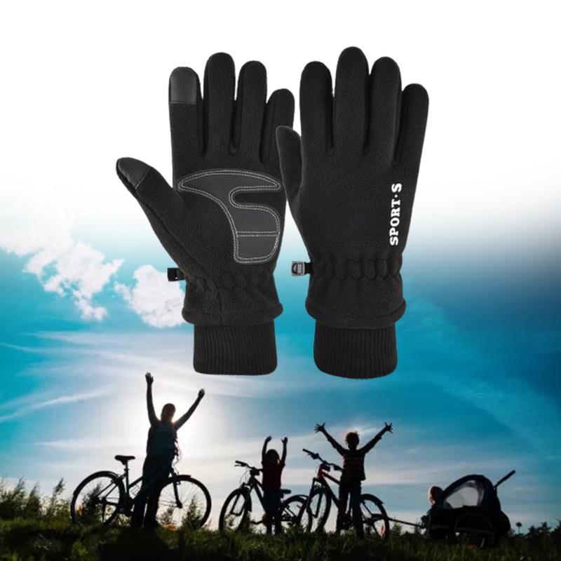 Găng Tay Chạy Bộ / Lái Xe Cảm Ứng Nhiệt Chống Gió Mùa Đông
