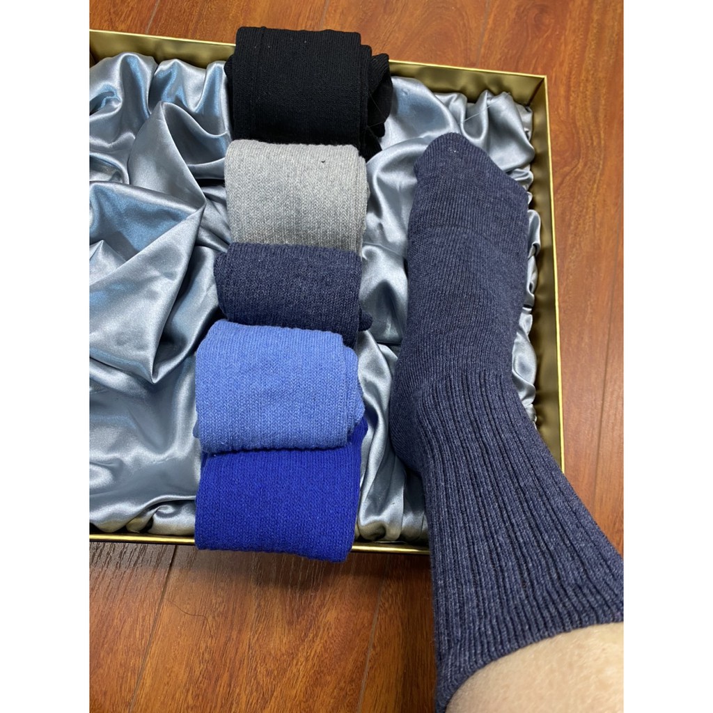 Tất  cổ cao cotton Vớ nam chất siêu miềm mại, không bị hôi chân!!!!