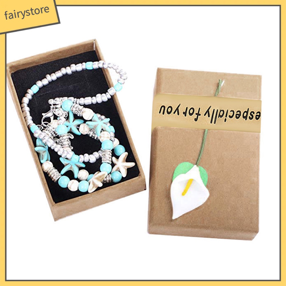 Hộp giấy đựng đồ trang sức phong cách cổ điển xinh xắn