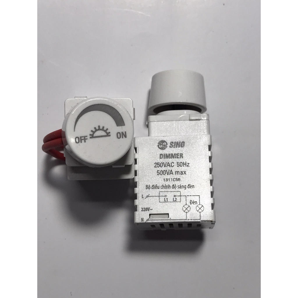 Hạt chiết áp quạt-đèn s18 , chuông+ nút sino , mặt che mưa