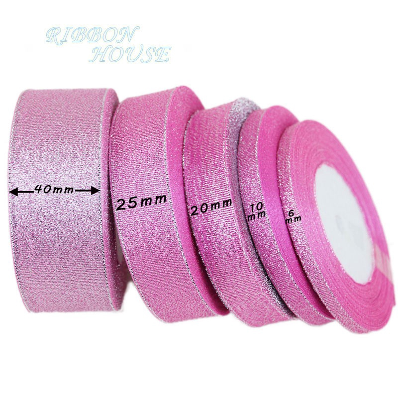 (25 Yards) Cuộn Ruy Băng Trang Trí Giáng Sinh Chất Lượng Cao