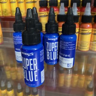 Mực xăm Trung Cấp Intenze Zuper Blue 30ml ( hàng có sẵn )