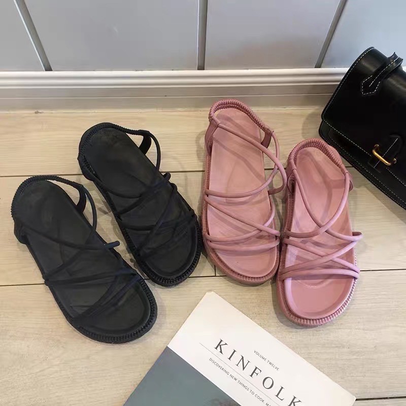 [Mã FAMAYWA giảm 10K đơn 50K] (RẺ VÔ ĐỊCH)SANDAL NỮ ĐI HỌC PHONG CÁCH HÀN QUỐC DÂY NHỎ B5