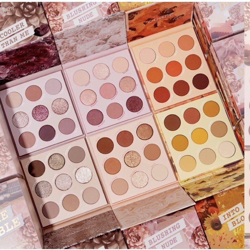 Bảng phấn mắt 4 ô Colourpop - Nhiều mẫu - Bill chính hãng