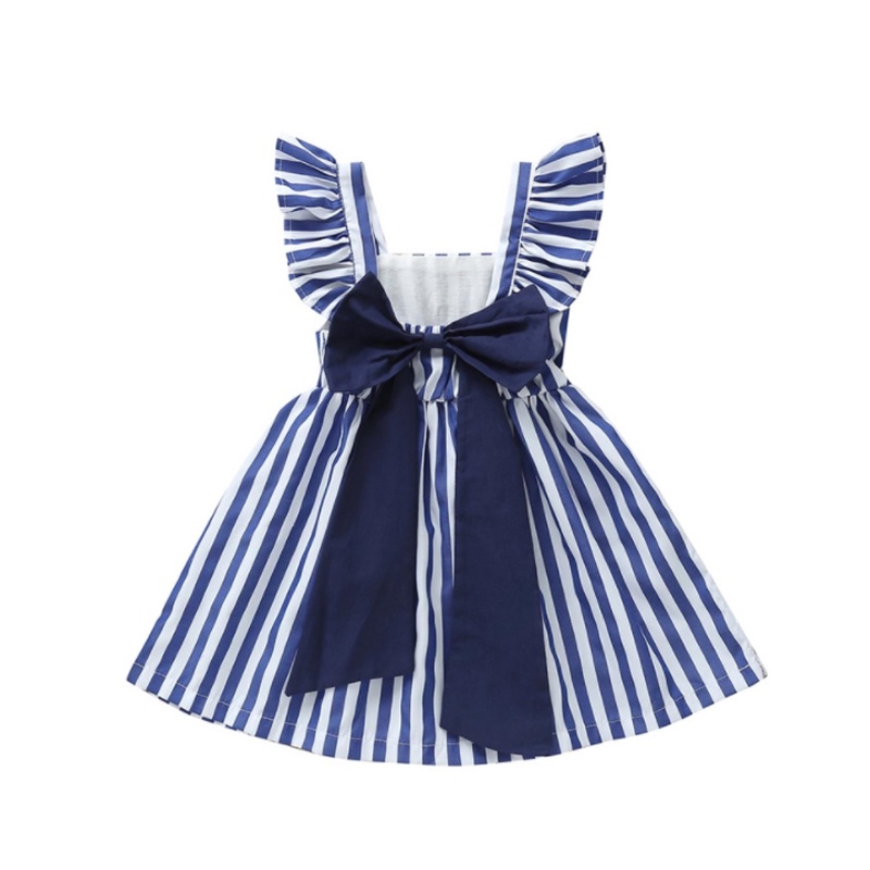 Thời Trang Trẻ Em Bé Gái Váy Nơ akku