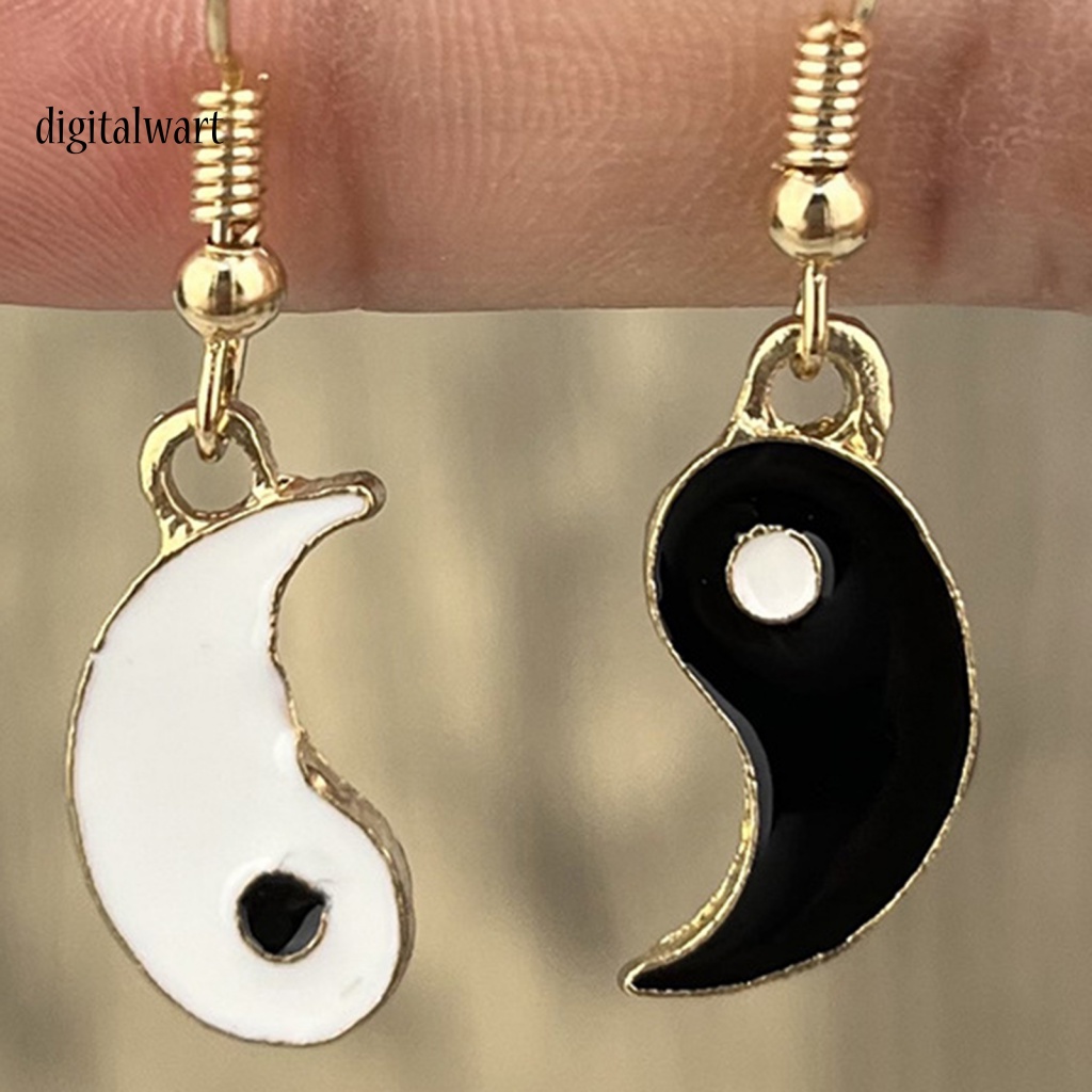 Kỹ Thuật Số| 1 Đôi Bông Tai Mạ Màu Dầu Sáng Bóng