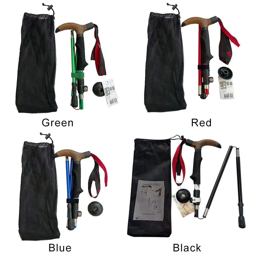 Gậy Đi Bộ Gấp Gọn Tiện Lợi 4 Kiểu Tùy Chọn