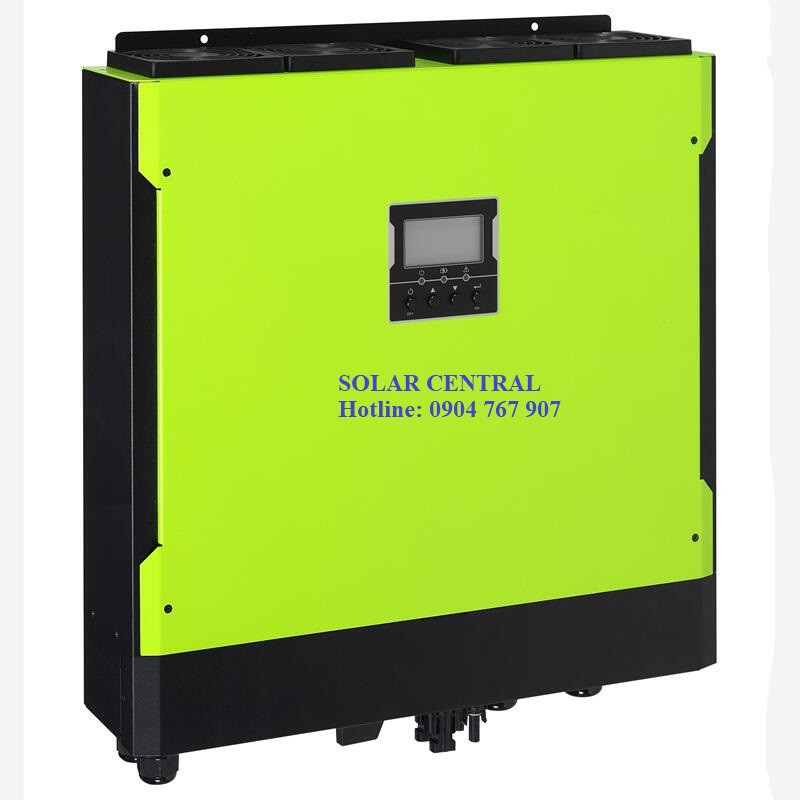 Biến tần năng lượng mặt trời hòa lưới có lưu trữ InfiniSolar E 5.5kW (48VDC, 6500W MPPT SCC)