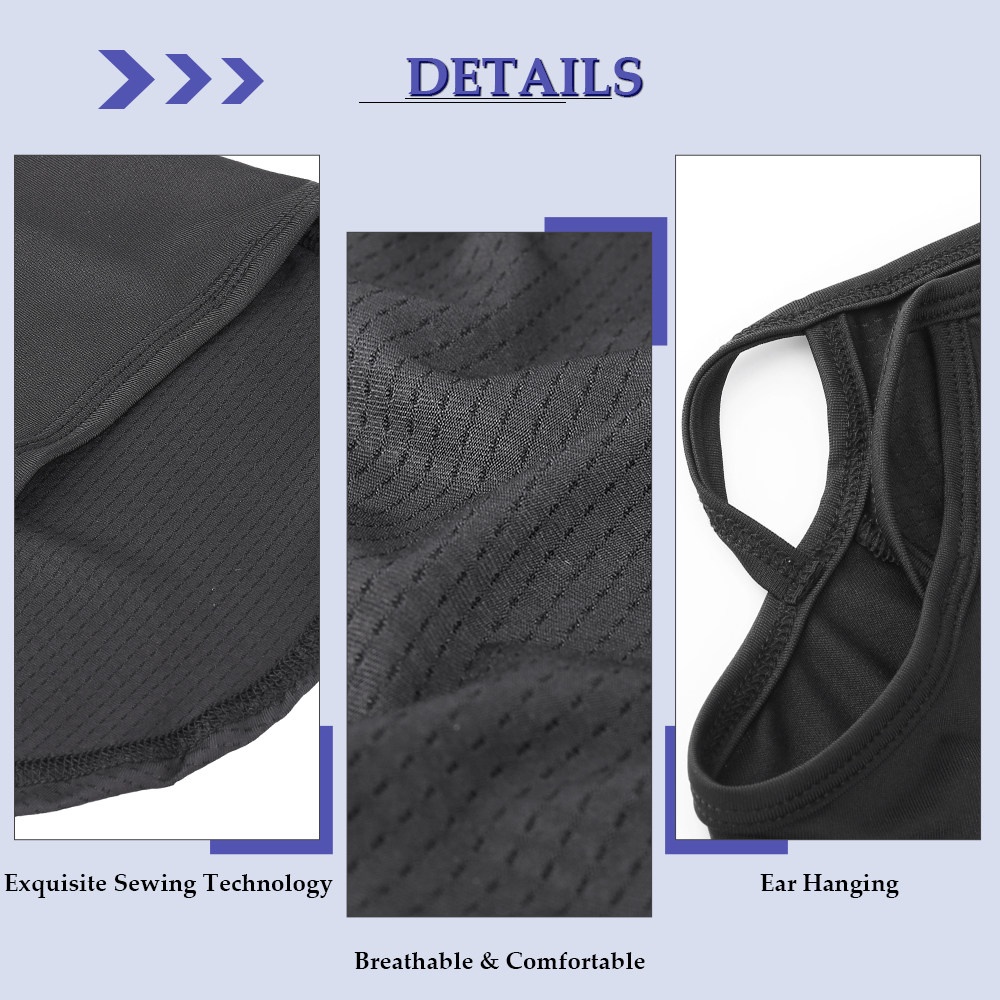 Gumao Khăn che nắng đa năng thoáng khí bảo vệ tai cao cấp cho xe máy