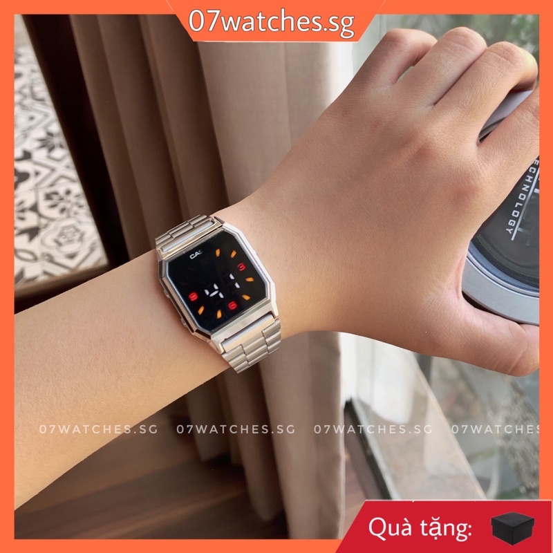Đồng hồ thời trang nữ cảm ứng QB230 Mặt nhỏ nhiều màu