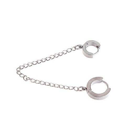 Bông Tai Nam Nữ Đeo 2 Lỗ Titan Ko Rỉ TT 2350 - 1 Chiếc