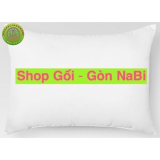 Ruột gối cao cấp 40x60 gòn lông vũ có dây kéo (hàng có sẵn) dành cho gia đình, khách sạn giá tốt