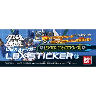 LBX Sticker 12 (Dành cho LBX Icarus Zero & Icarus Force)
