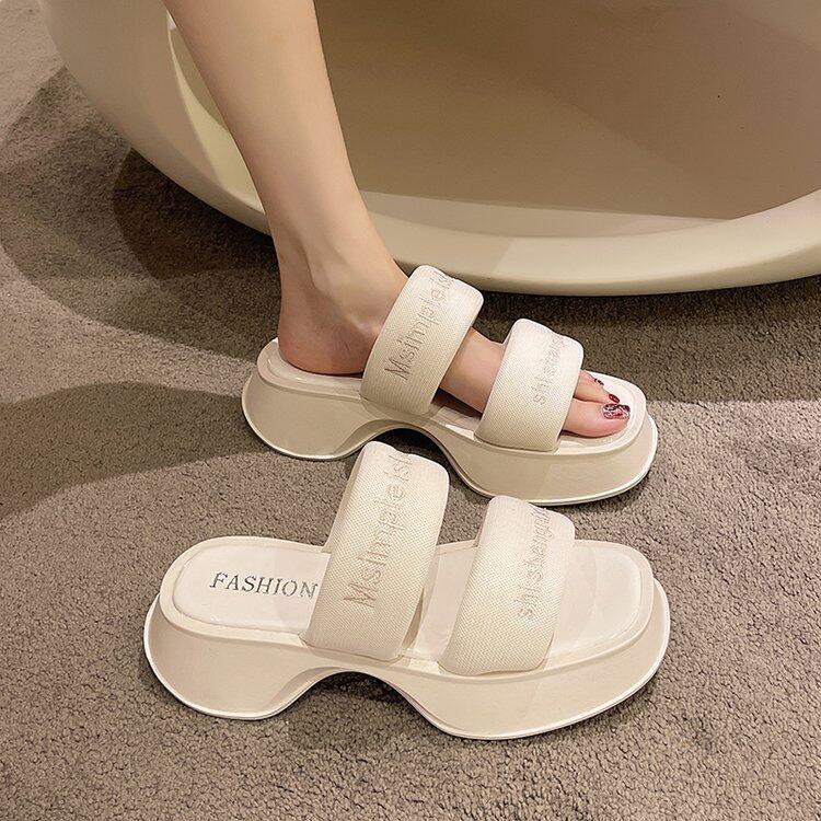 Xăng đan Cao Gót 2 Dây (5Cm) Phong Cách Hàn Quốc Mọi Người Phải Có ISS1018