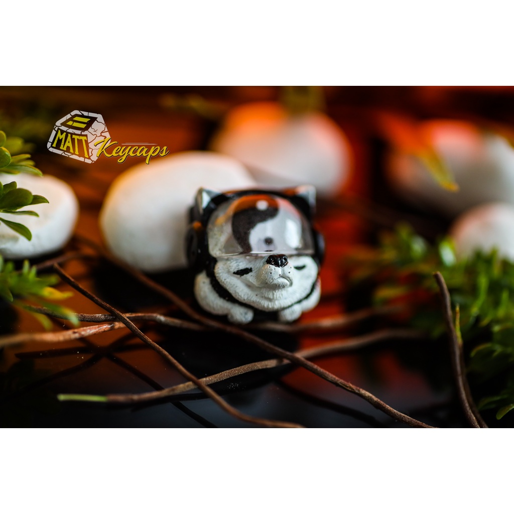 Sirius Keycaps - Âm Dương - Artisan Keycaps - Nút bàn phím cơ - Trang trí bàn phím cơ Sirius