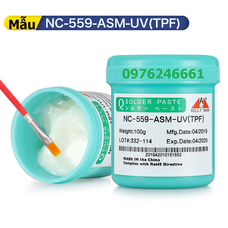 Mỡ hàn NC-559-ASM-UV chất lượng cao