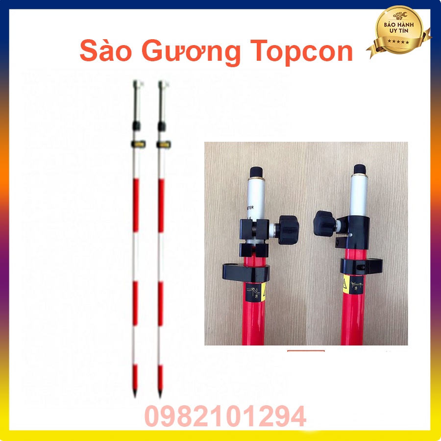 Sào Gương Máy Toàn Đạc - Sào Gương Topcon
