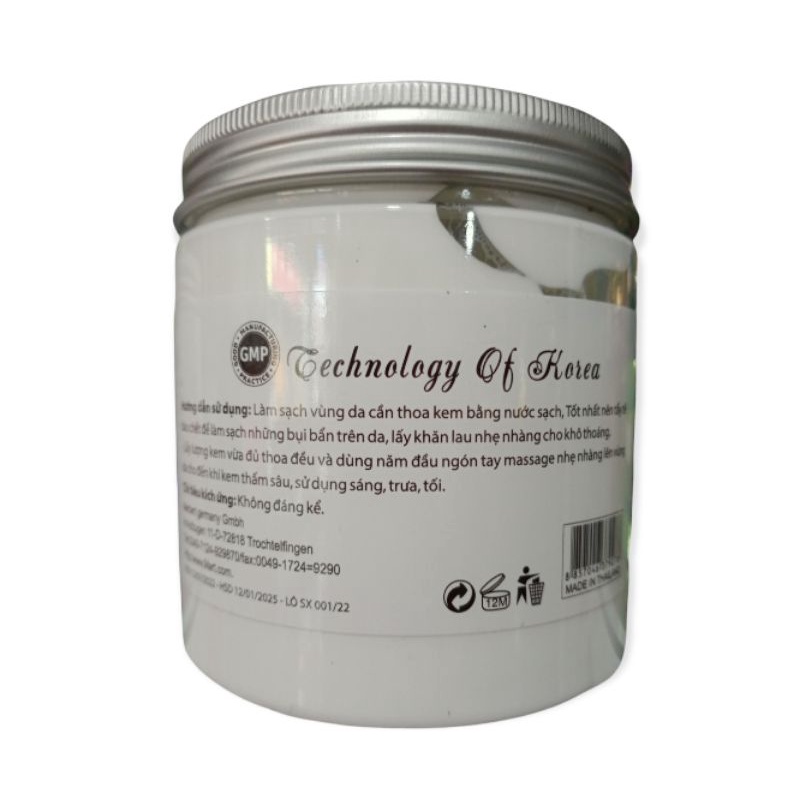 Men Ủ Chua Abutine 3c3 Body Tuyết Trắng Cực Mạnh