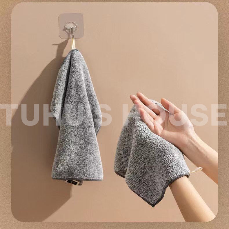 Khăn lau bếp đa năng bằng sợi than tre, khăn lau tay nhà bếp siêu thấm hút, kháng khuẩn – NACUSO