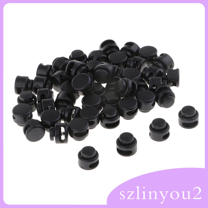 50x 13mm 2 Lỗ Khóa Dây Giày Thể Thao