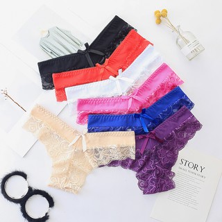 Quần lót cotton tam giác lưng thấp quyến rũ cho nữ