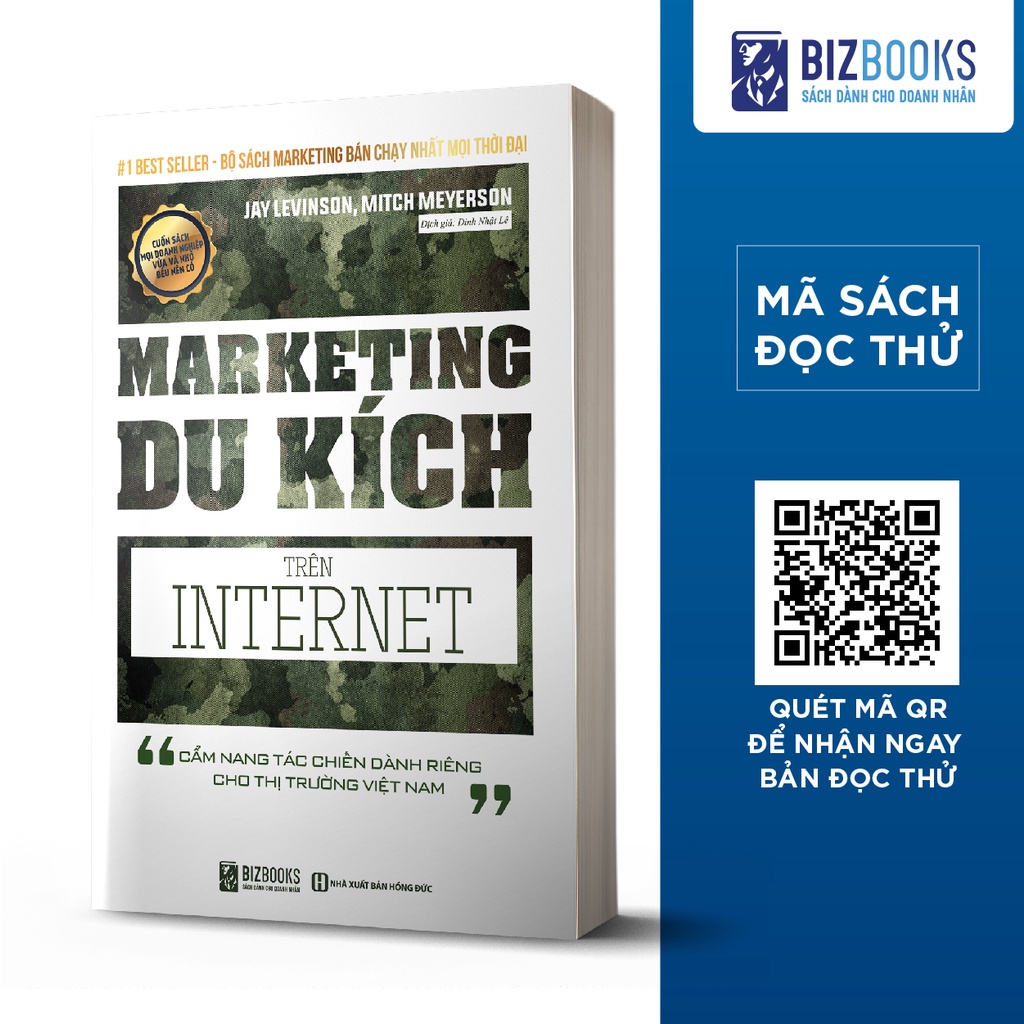 BIZBOOKS - Sách - Marketing Du Kích Trên Internet: Cẩm Nang Tác Chiến Dành Riêng Cho Thị Trường Việt Nam
