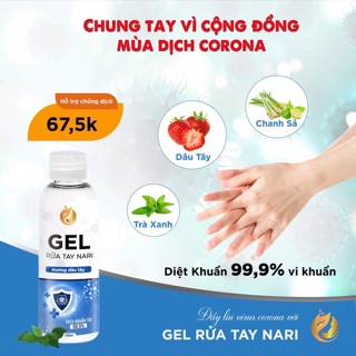 Gel rửa tay khô kháng khuẩn