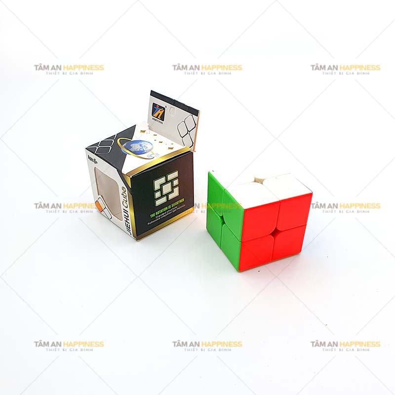 [FreeShip] Rubik 2x2 cao cấp chất liệu ABS an toàn, rubik 2 tầng