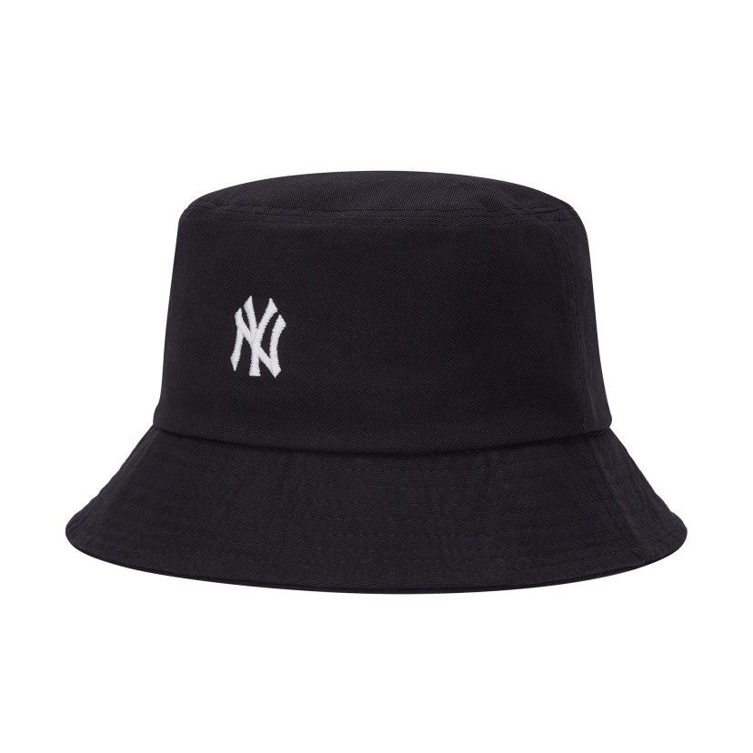 Mũ bucket MLB logo NY chữ nhỏ hàng xuất dư cao cấp phong cách Hàn Quốc - Hùng Nón Hiệu