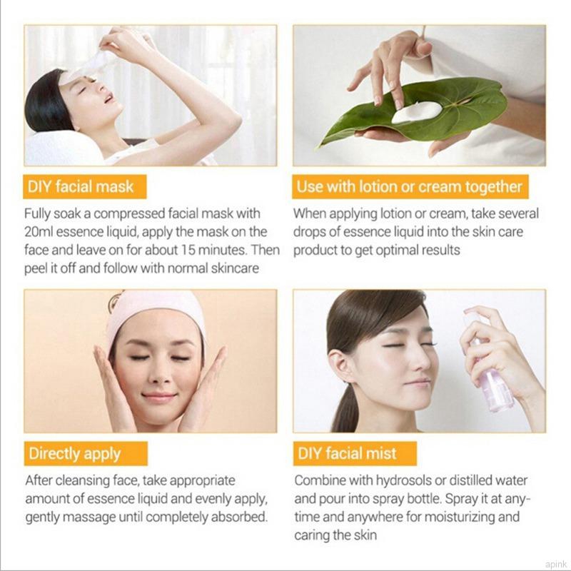 Tinh dầu Vitamin E làm trắng da chống nứt nẻ ngăn ngừa nếp nhăn chăm sóc da mặt/cơ thể