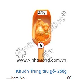 Khuôn Trung Thu gõ 250g Vĩnh Trường