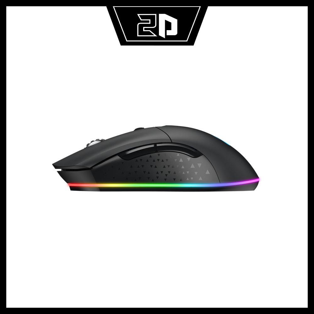 [Mã ELMS4 giảm 7% đơn 500K] Chuột không dây Gaming DAREU EM901 RGB - BLACK (BRAVO ATG4090 sensor)