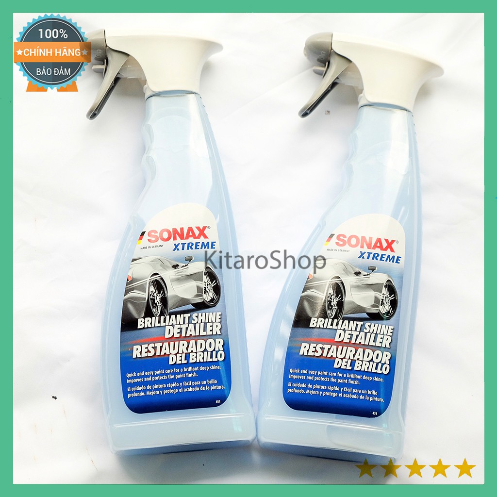 Đánh Bóng Nhanh Sơn Xe Sonax Extreme Brilliant Shine Detailer 750ml