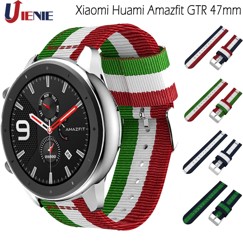 Dây đeo bằng nylon 22mm cho đồng hồ Xiaomi Huami Amazfit GTR 47mm/Galaxy Watch 46mm/Samsung Gear S3