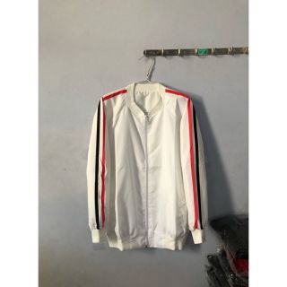 Áo khoác bomber dù sọc (CÓ ẢNH THẬT)