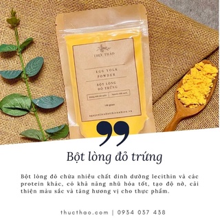 Bột Lòng Đỏ Trứng