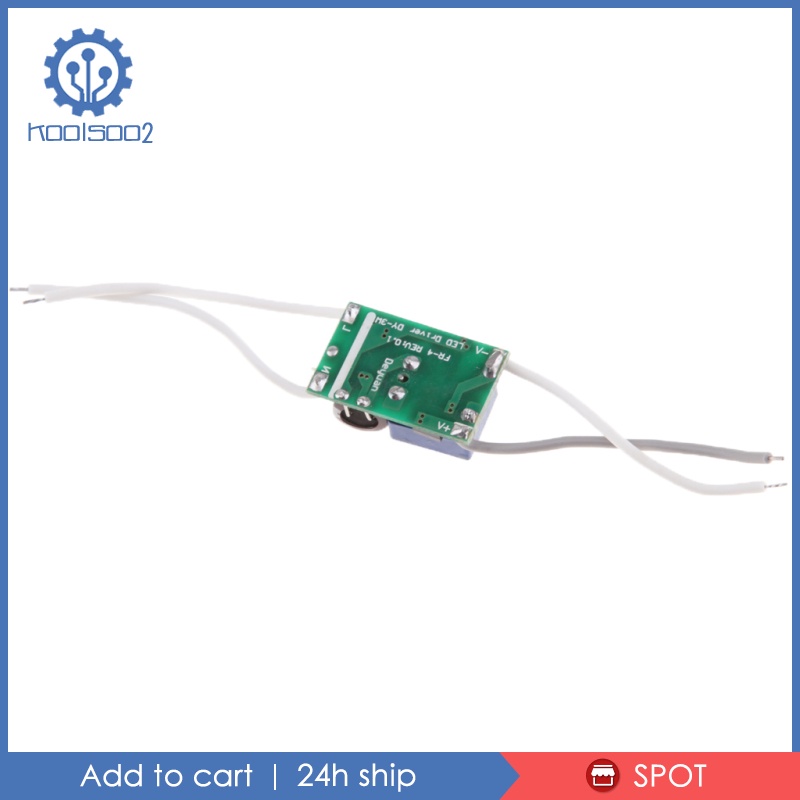 Trình Điều Khiển Đèn LED Koolsoo2 300mA Cho CHIP Công Suất Cao 1-3X1W