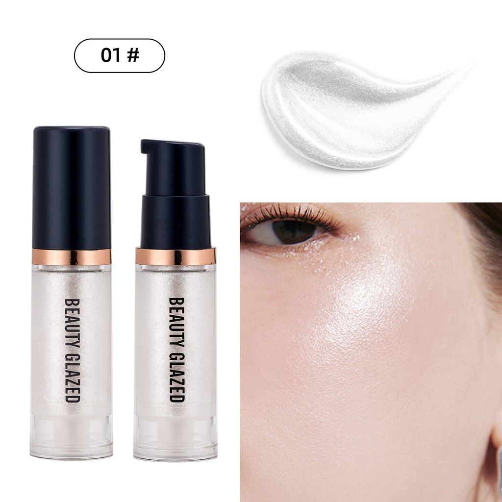 BEAUTY GLAZED lỏng huỳnh quang lỏng 4 màu ánh sáng kim cương trang điểm | BigBuy360 - bigbuy360.vn