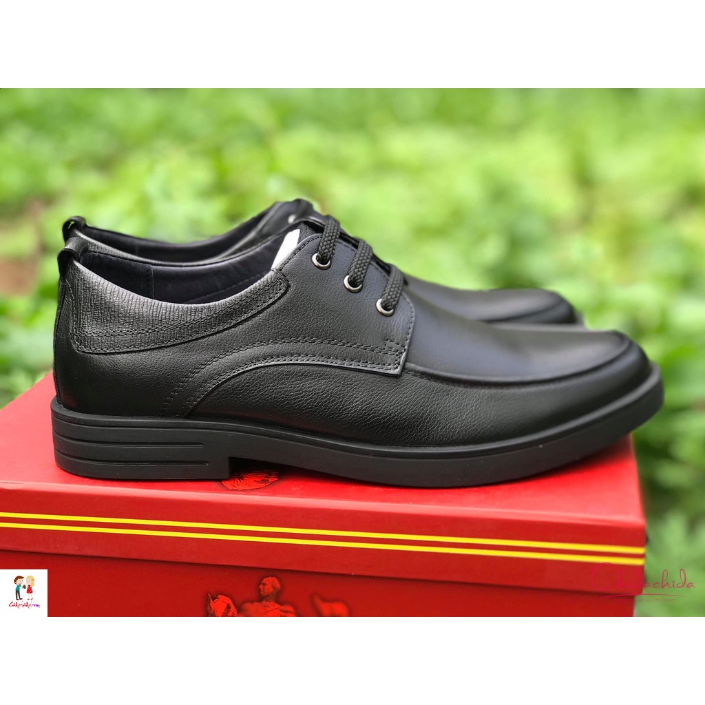 Giày công sở nam Royal Cobbler R326 siêu mềm, fom dáng đẹp, mặc các loại quần; size 39-43 (đen và nâu)