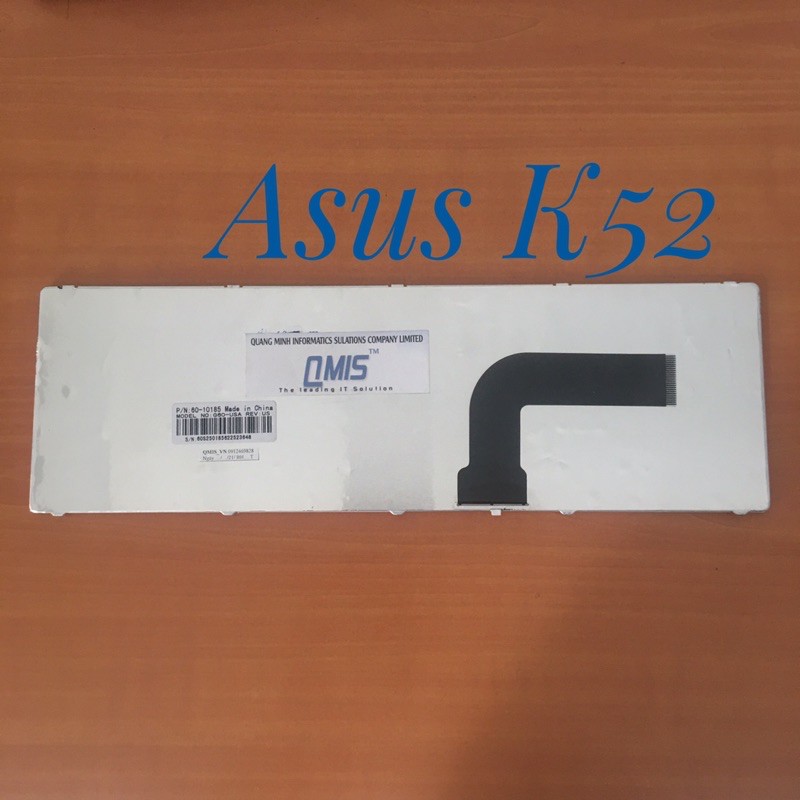 Bàn phím laptop Asus A52 A53 A73 K52 K53 K53S K54 G51 G53 G60 G72 G73 U50 N53 N61 N71 N73 P52 X52 X53 X54 X55 X73 UX50