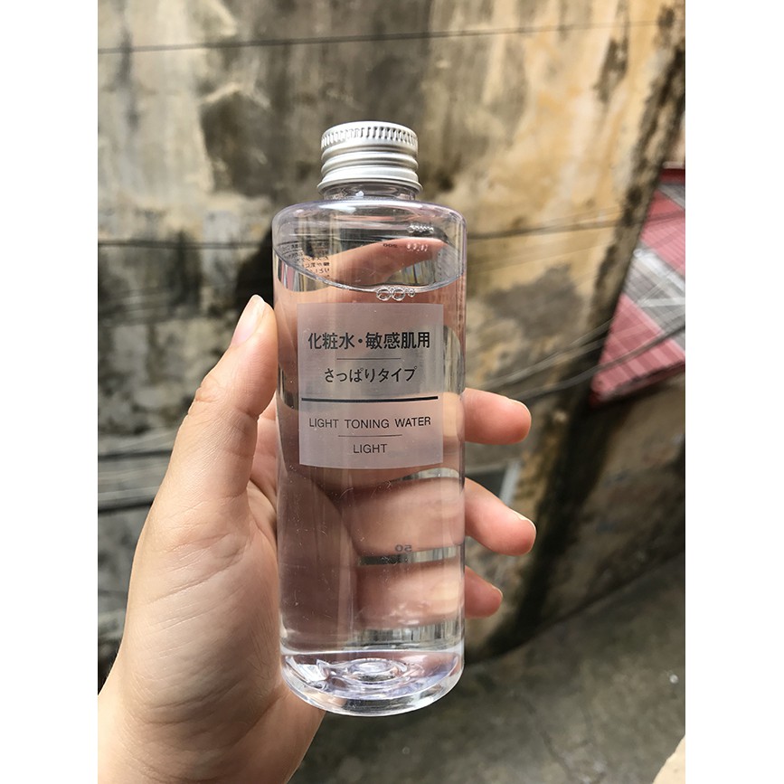 [Chuẩn Auth] Nước Hoa Hồng Cấp Ẩm Muji Moisture Toner 200ml (Bestseller)