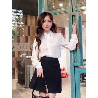ÁO SƠ MI TAY DÀI, CỔ ĐỨC – MÃ S30401